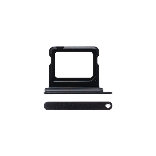 For Apple iPhone 16, 16 Plus Sim Card Holder Black Pulled