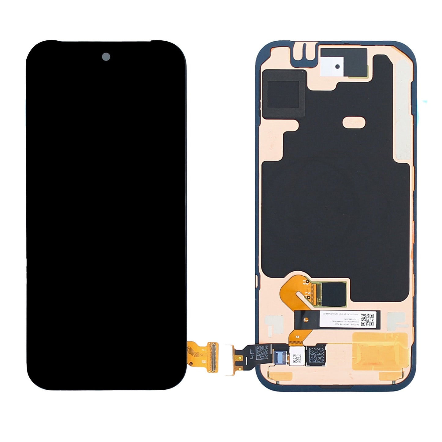 Google Pixel 9 Pro Display And Digitizer Without Frame Black Service Pack