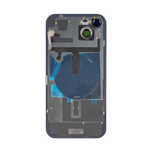 For Apple iPhone 15 Back Glass With NFC, Enlarged Camera Frame Yellow Compatible