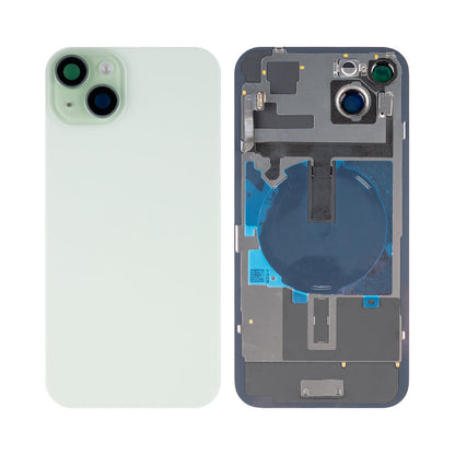 For Apple iPhone 15 Plus Back Glass With NFC, Enlarged Camera Frame Green Compatible