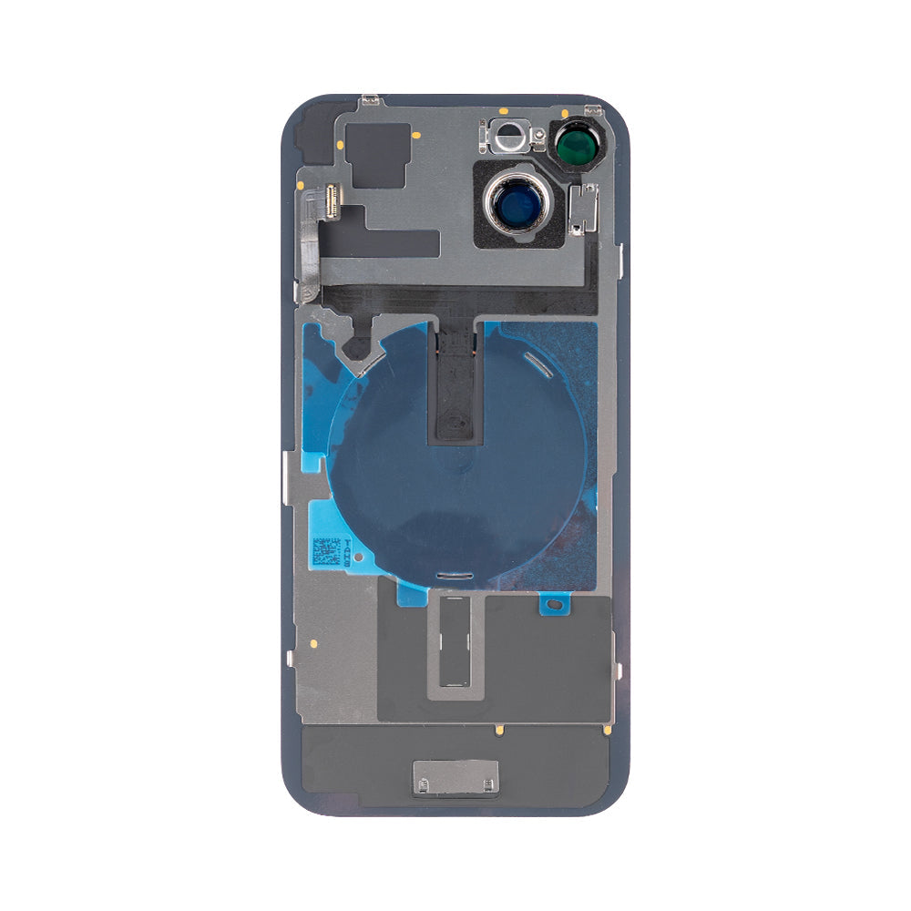 For Apple iPhone 15 Plus Back Glass With NFC, Enlarged Camera Frame Yellow Compatible