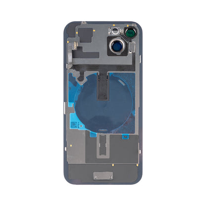For Apple iPhone 15 Plus Back Glass With NFC, Enlarged Camera Frame Yellow Compatible