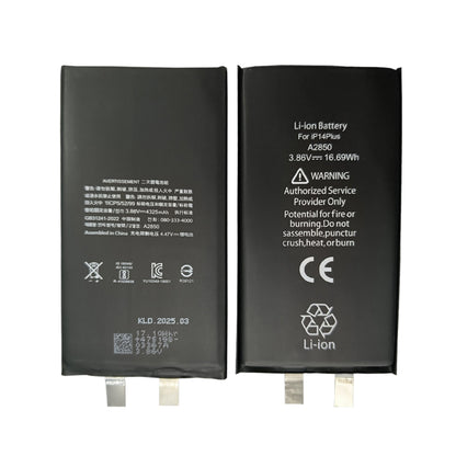 For Apple iPhone 14 Plus Battery (Spot Welding Required) No BMS/IC OEM