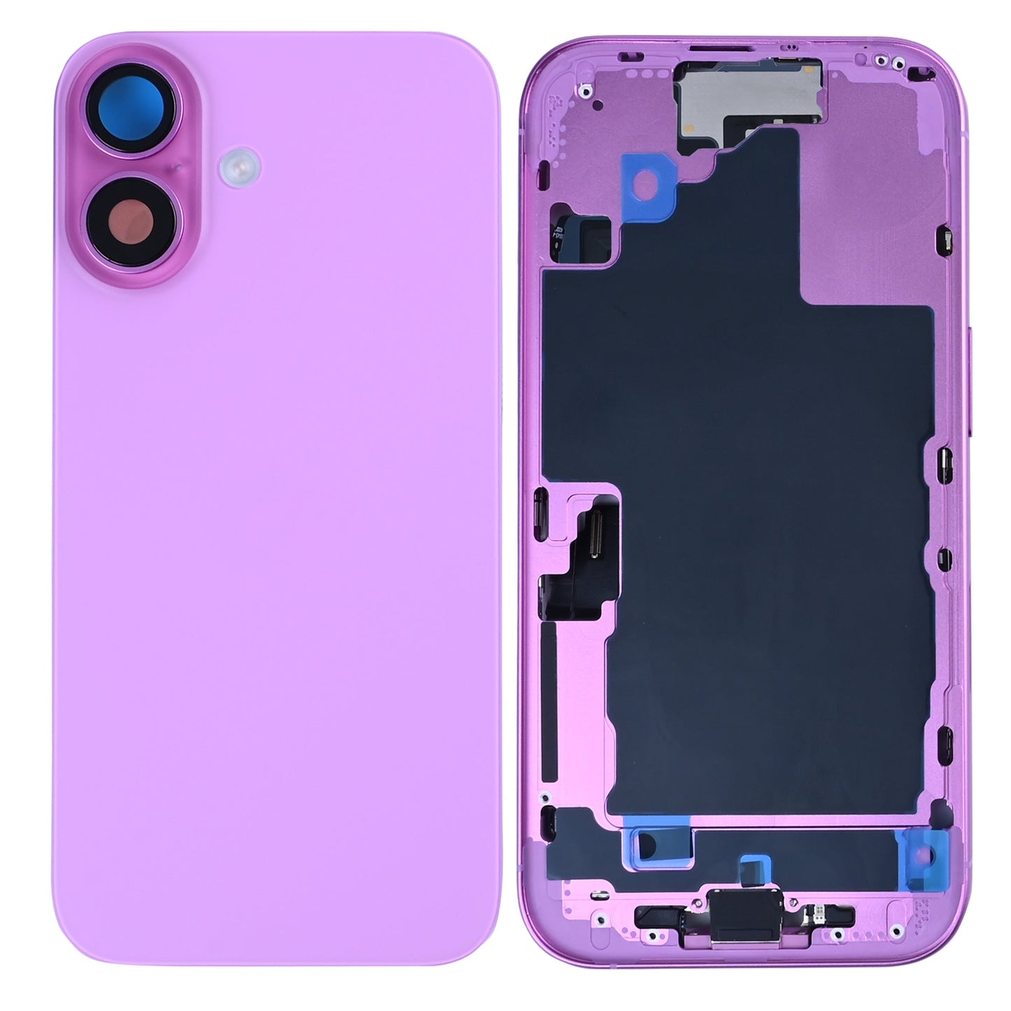 For Apple iPhone 16 Housing With Small Parts Pink OEM