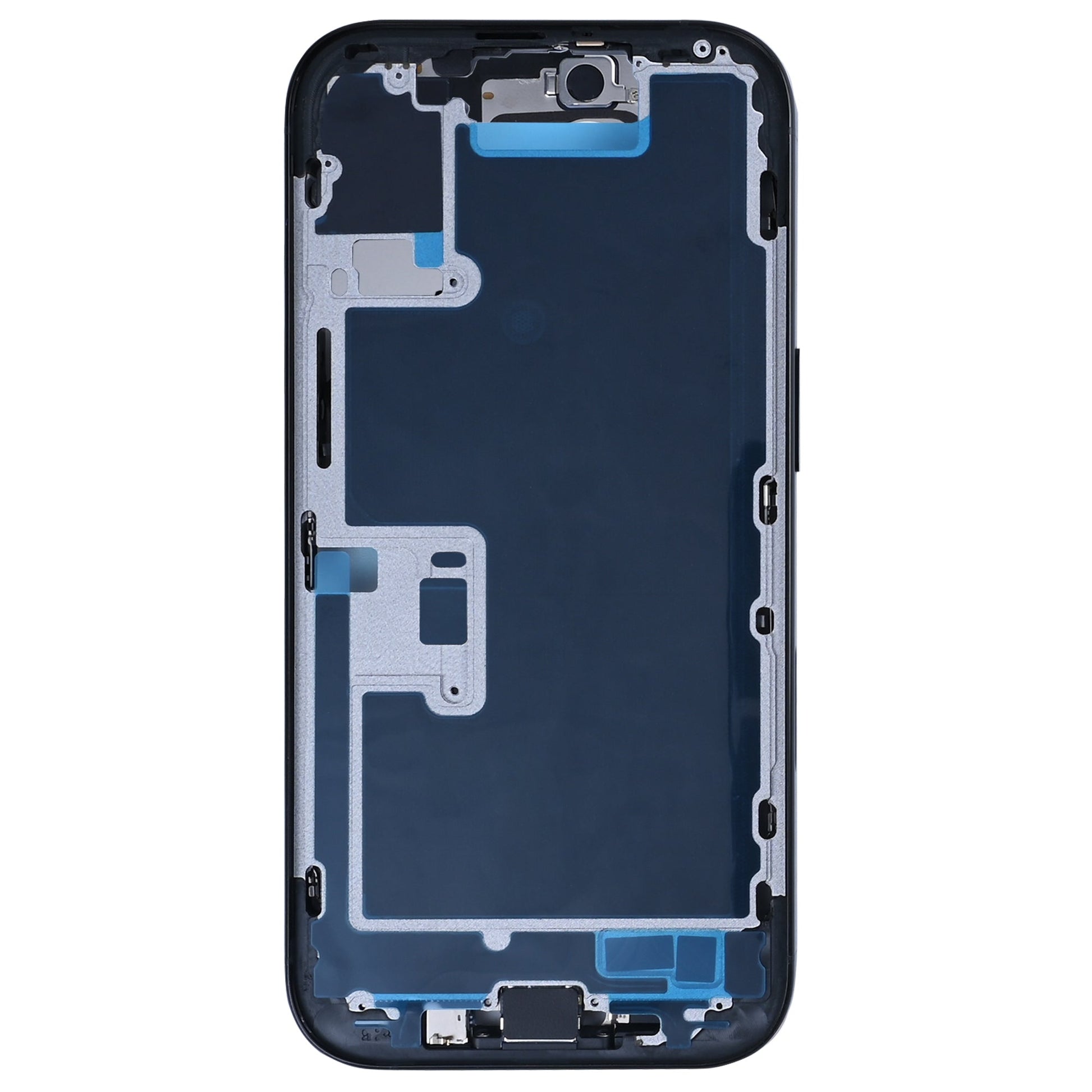 For Apple iPhone 16 Pro Housing With Small Parts Black Titanium OEM