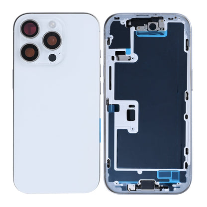 For Apple iPhone 16 Pro Housing With Small Parts White Titanium OEM
