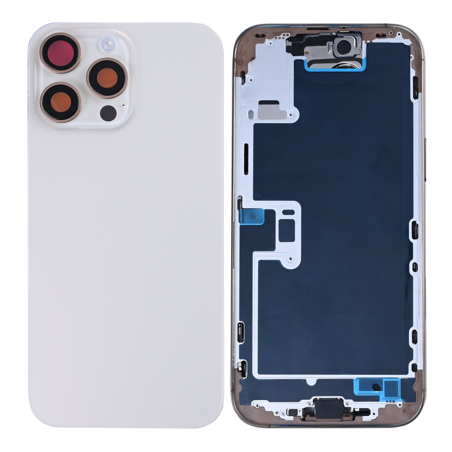 For Apple iPhone 16 Pro Max Housing With Small Parts Desert Titanium OEM