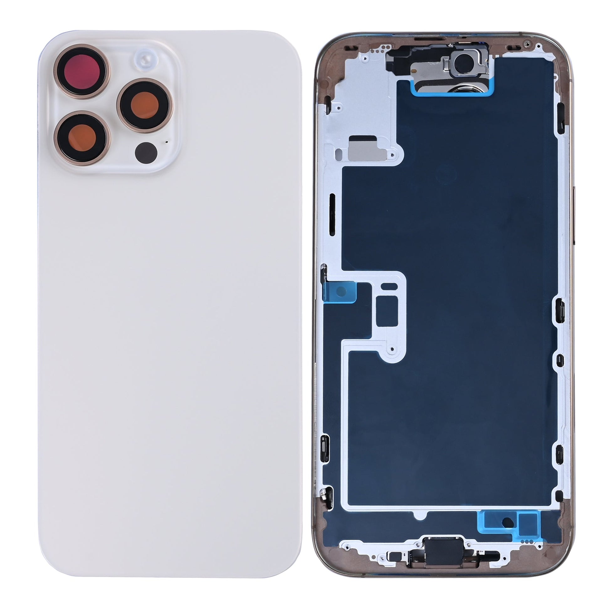 For Apple iPhone 16 Pro Max Housing With Small Parts Desert Titanium OEM