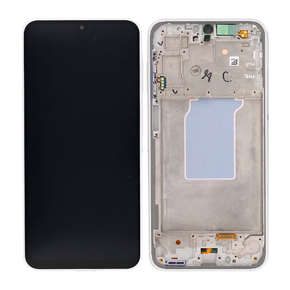 Samsung Galaxy A26 A266B Display And Digitizer With Frame White Service Pack