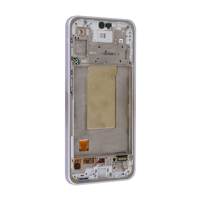 Samsung Galaxy A36 A366B Display And Digitizer With Frame Lavender Service Pack