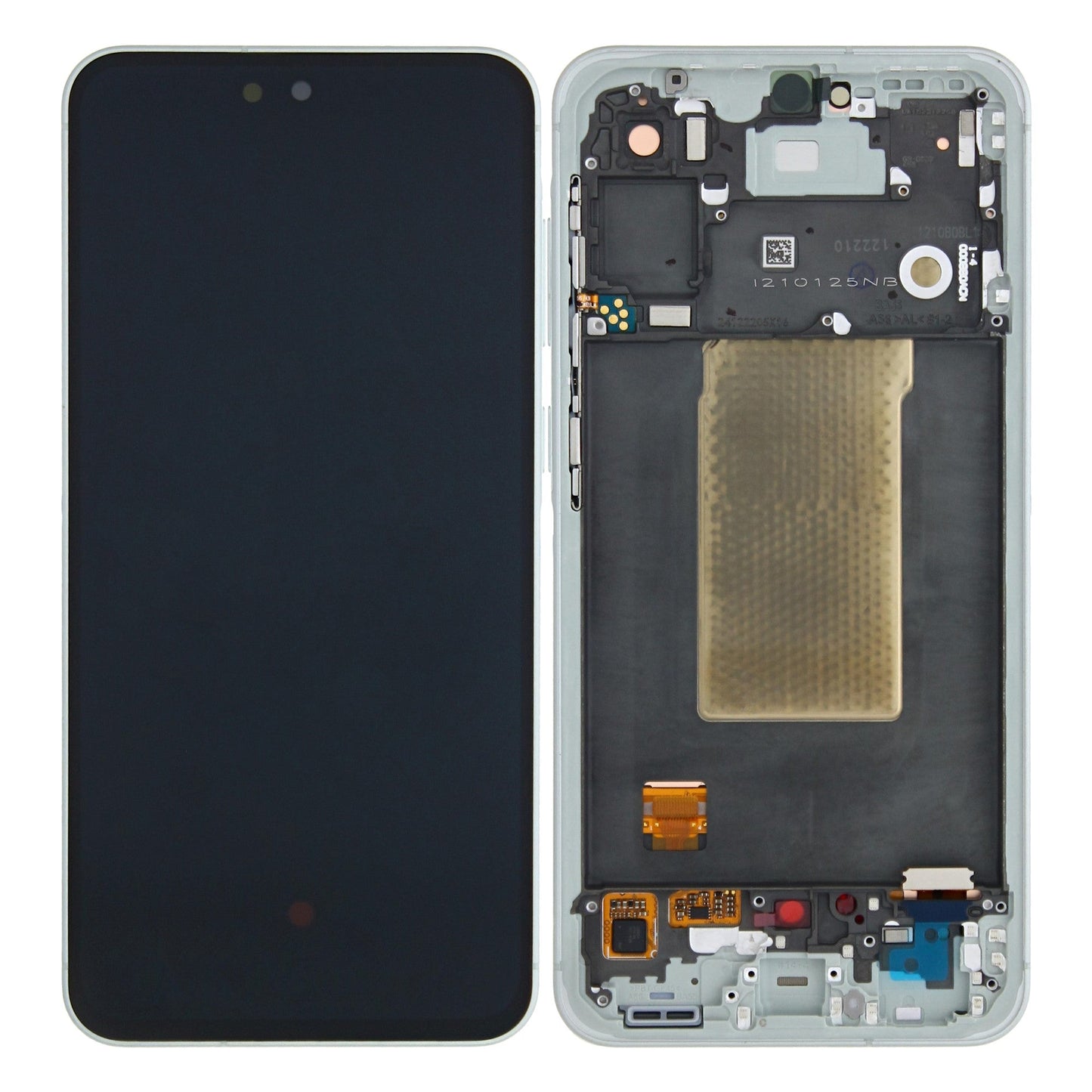 Samsung Galaxy A56 A566B Display And Digitizer With Frame Lightgray Pre-Assembled
