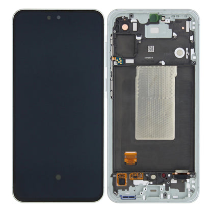 Samsung Galaxy A56 A566B Display And Digitizer With Frame Olive Pre-Assembled