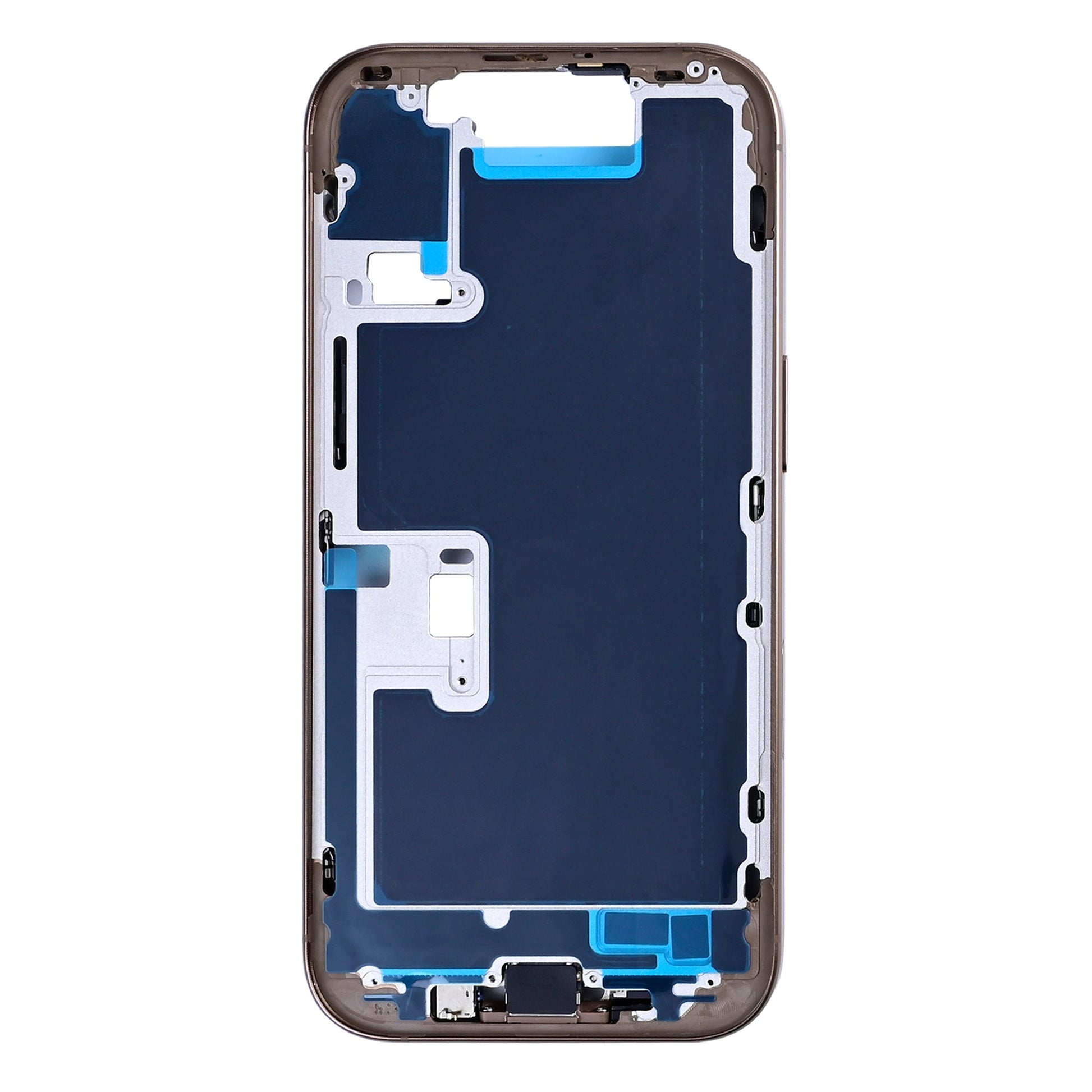 For Apple iPhone 16 Pro Middle Frame Desert Titanium OEM