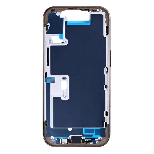 For Apple iPhone 16 Pro Middle Frame Desert Titanium OEM