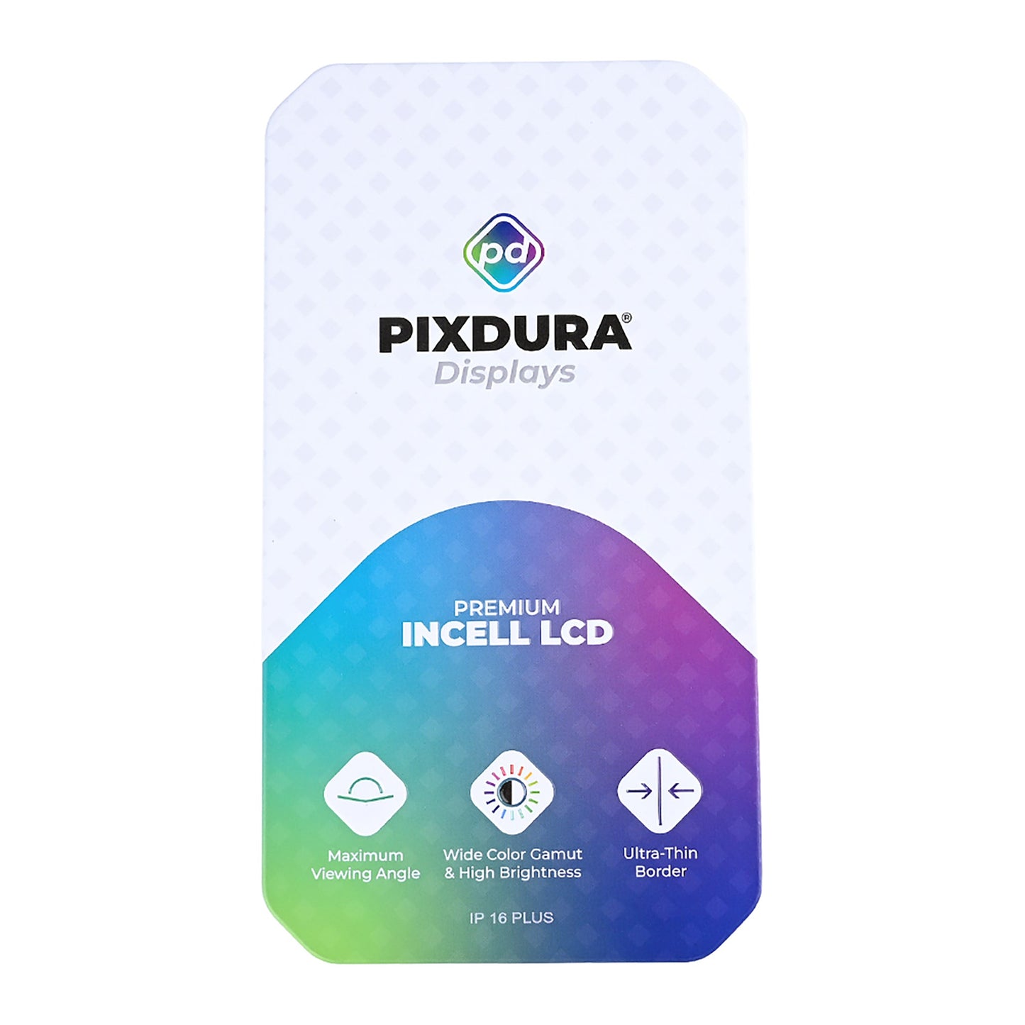 PIXDURA For Apple iPhone 16 Plus Display And Digitizer In-Cell Premium (IC Removable) (60Hz)