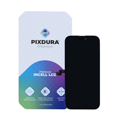 PIXDURA For Apple iPhone 16 Pro Display And Digitizer In-Cell Premium (120Hz)
