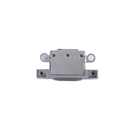 For Apple iPhone 16 Pro, 16 Pro Max System Charging Port White Titanium Pulled (10pcs)