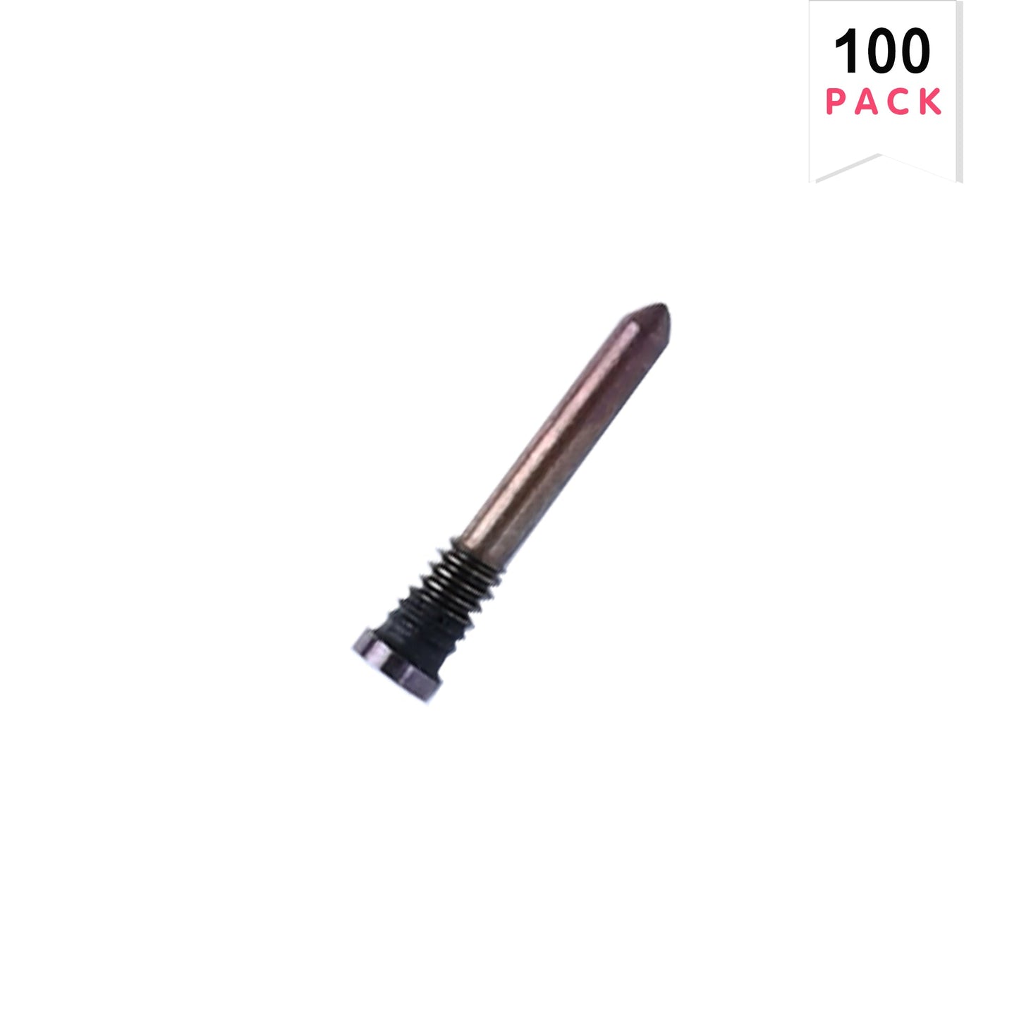 For iPhone 16 Pro, 16 Pro Max Bottom Screws Gold (100-Pack)
