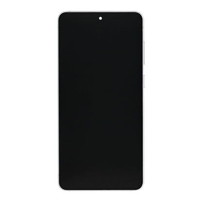 Samsung Galaxy S25 Edge S937B Display And Digitizer With Frame Titanium Silver Service Pack