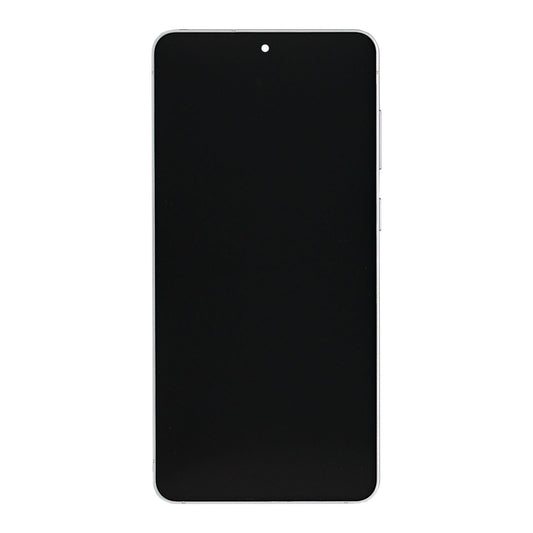 Samsung Galaxy S25 Edge S937B Display And Digitizer With Frame Titanium Silver Service Pack
