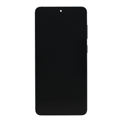 Samsung Galaxy S25 Edge S937B Display And Digitizer With Frame Titanium Jetblack Service Pack
