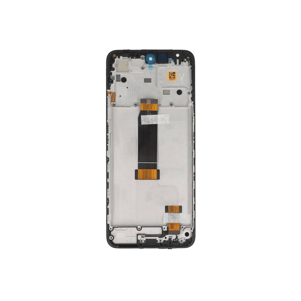 Xiaomi Redmi 12 4G, 5G Display And Digitizer With Frame Black Service Pack