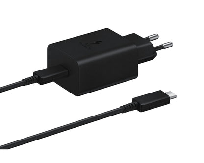 Samsung Super Fast Charger EP-T4510XBEGEU With USB-C To USB-C Cable 180cm 45W Black Original Retail Box