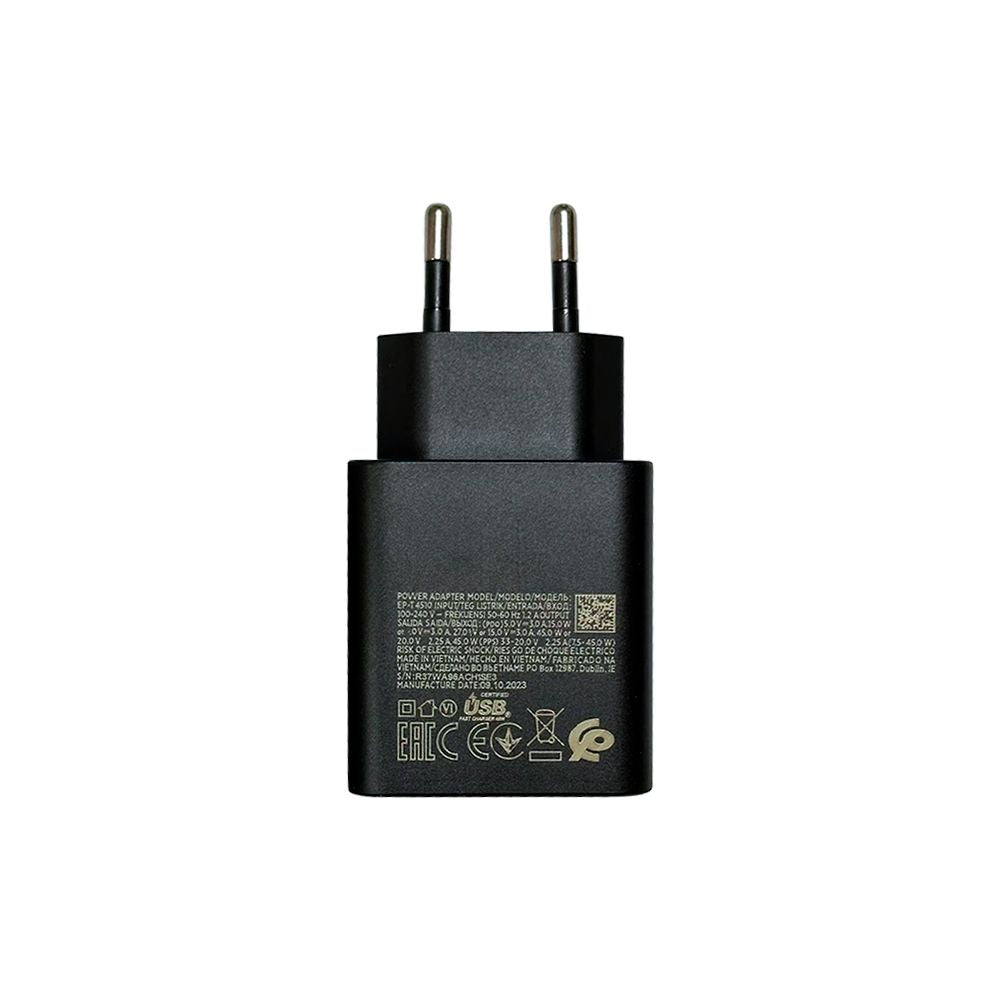 Samsung Super Fast Power Adapter EP-T4510 45W Black Original Bulk