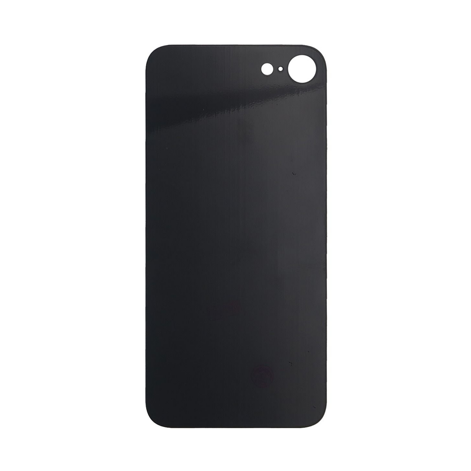 For Apple iPhone 8 Back Glass, Enlarged Camera Frame Black Compatible