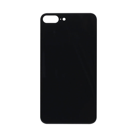 For Apple iPhone 8 Plus Back Glass, Enlarged Camera Frame Black Compatible