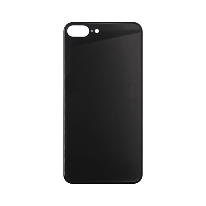For Apple iPhone 8 Plus Back Glass, Enlarged Camera Frame Black Compatible
