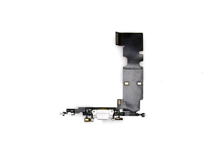 For Apple iPhone 8 Plus System Charging Flex Silver Pulled
