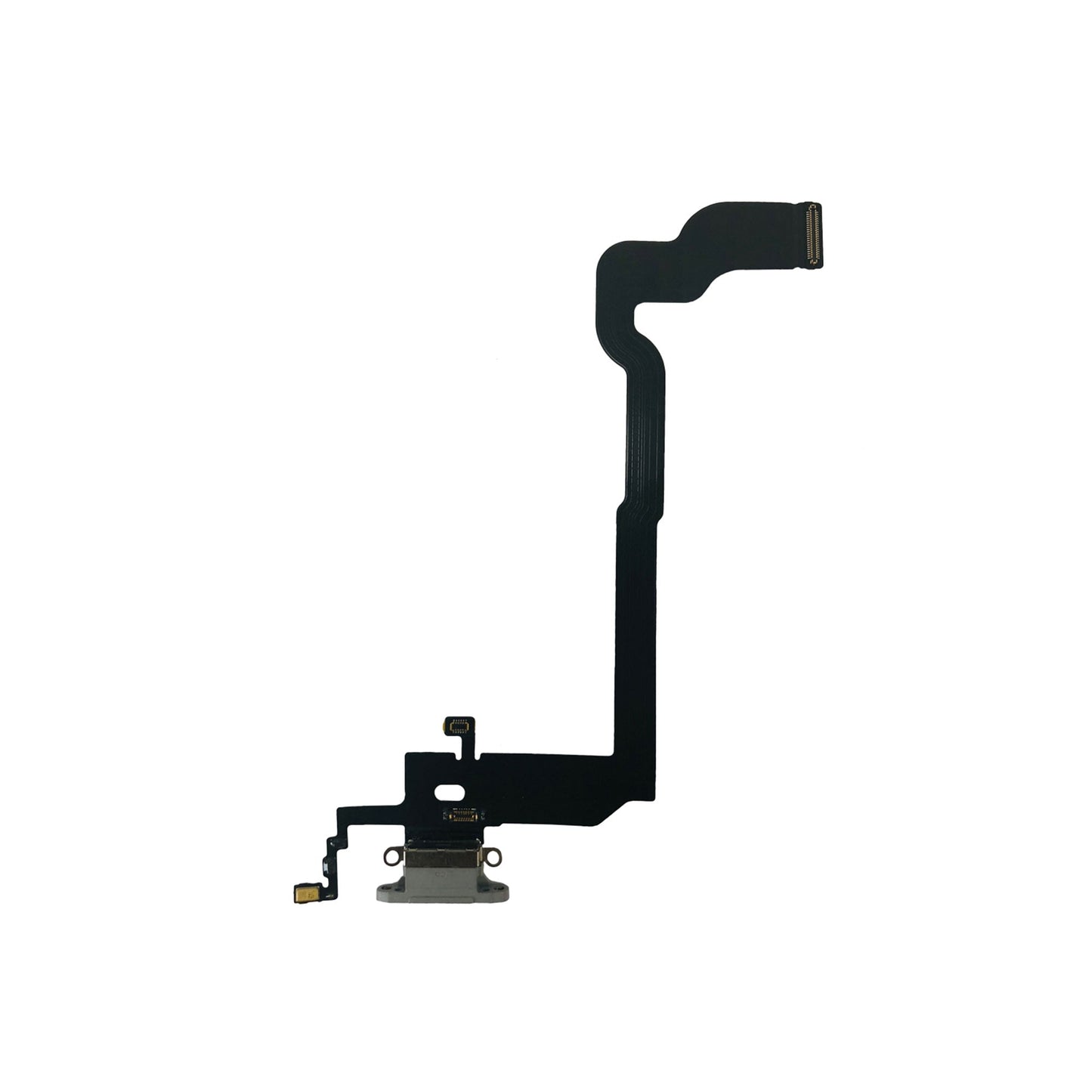 For Apple iPhone X System Charging Flex Silver Pulled