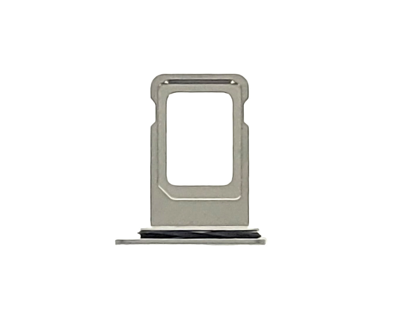 For Apple iPhone XS Max Sim Card Holder Silver Pulled