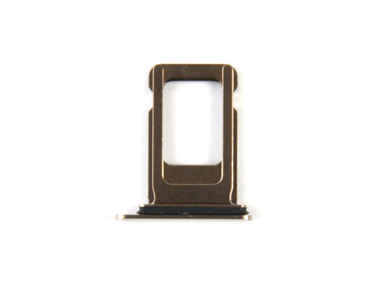 For Apple iPhone XS Max Sim Card Holder Gold Pulled