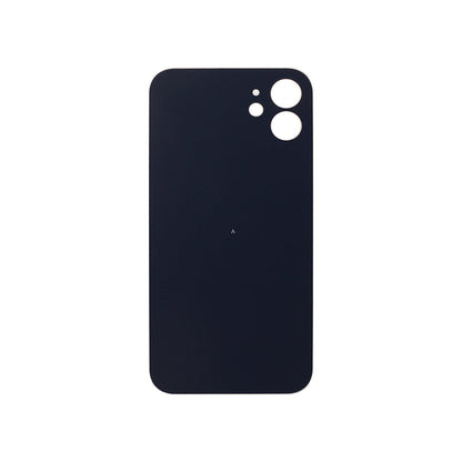 For Apple iPhone 12 Back Glass, Enlarged Camera Frame White Compatible