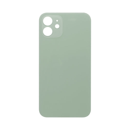 For Apple iPhone 12 Back Glass, Enlarged Camera Frame Green Compatible