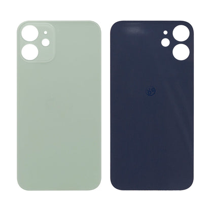 For Apple iPhone 12 Mini Back Glass, Enlarged Camera Frame Green Compatible