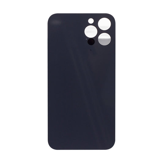 For Apple iPhone 12 Pro Max Back Glass, Enlarged Camera Frame Graphite Compatible