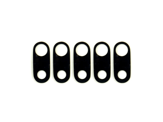 For Apple iPhone 7 Plus, iPhone 8 Plus Camera Lens Cover Set Black OEM (5pcs)