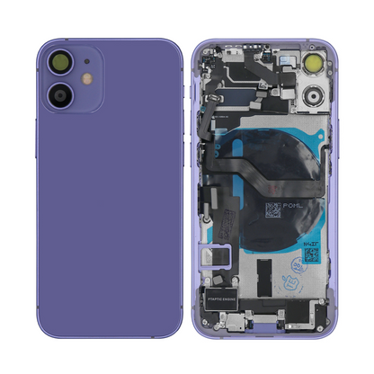 For Apple iPhone 12 Mini Housing With Small Parts Purple OEM