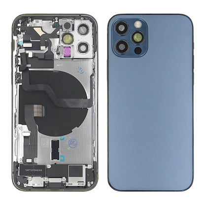 For Apple iPhone 12 Pro Housing With Small Parts Blue OEM