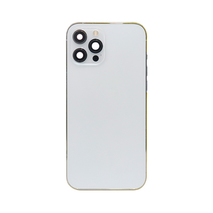 For Apple iPhone 12 Pro Max Housing With Small Parts Silver OEM