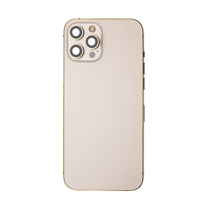 For Apple iPhone 12 Pro Max Housing With Small Parts Gold OEM