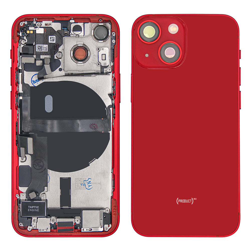 For Apple iPhone 13 Mini Housing With Small Parts Red OEM