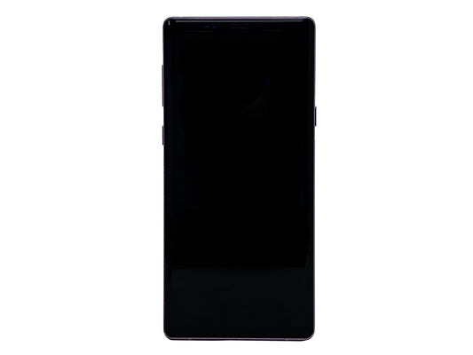 Samsung Galaxy Note 9 N960F Display And Digitizer With Frame Lavender Purple Service Pack