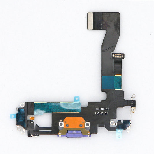 For Apple iPhone 12 System Charging Flex Purple Pulled