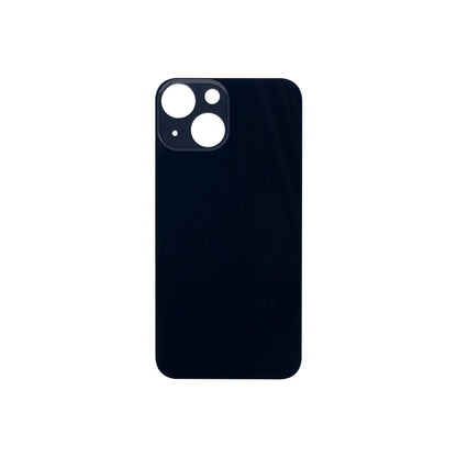 For Apple iPhone 13 Mini Back Glass, Enlarged Camera Frame Midnight Compatible