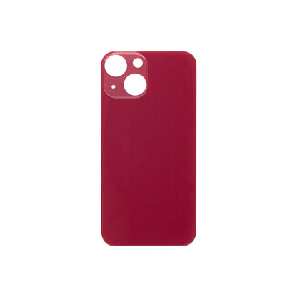 For Apple iPhone 13 Mini Back Glass, Enlarged Camera Frame Red Compatible