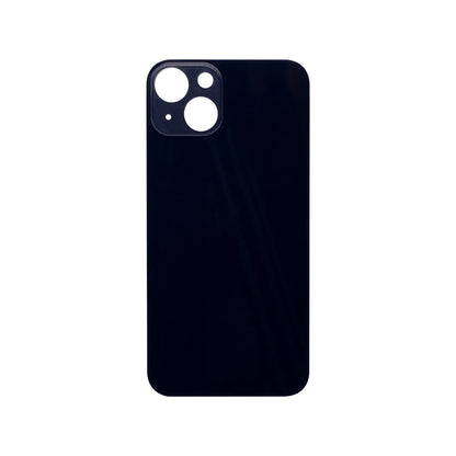 For Apple iPhone 13 Back Glass, Enlarged Camera Frame Midnight Compatible